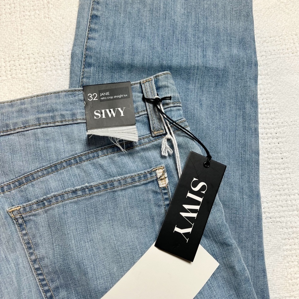 SIWY Janie Retro Crop Straight Jeans